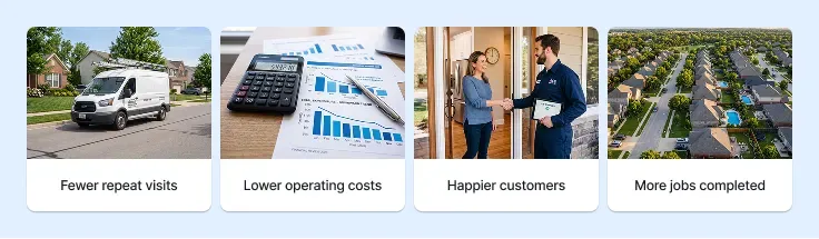First-time telecom installation success leads to fewer repeat visits, lower costs, happier customers, and more completed jobs