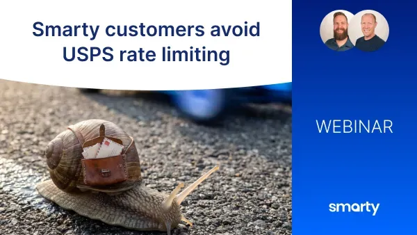 Smarty customers avoid USPS rate limiting