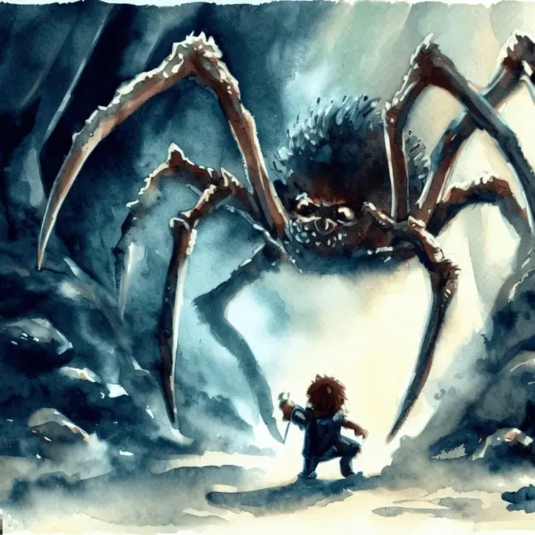 Shelob and Sam
