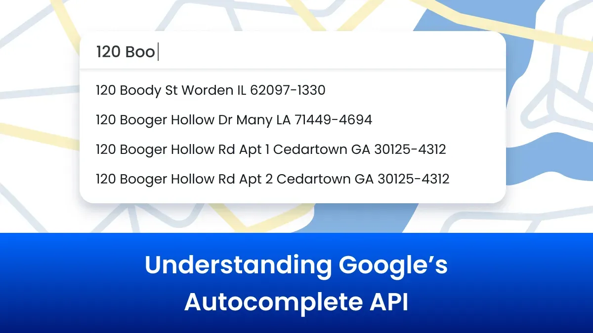 Understanding the Google Autocomplete API