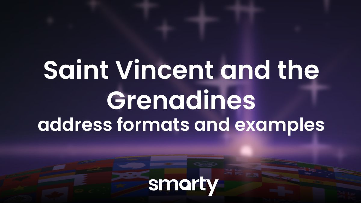 Saint Vincent and the Grenadines address format & Vincentian mailing ...