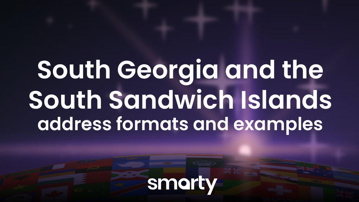 South Georgia and the South Sandwich Islands address format & South ...