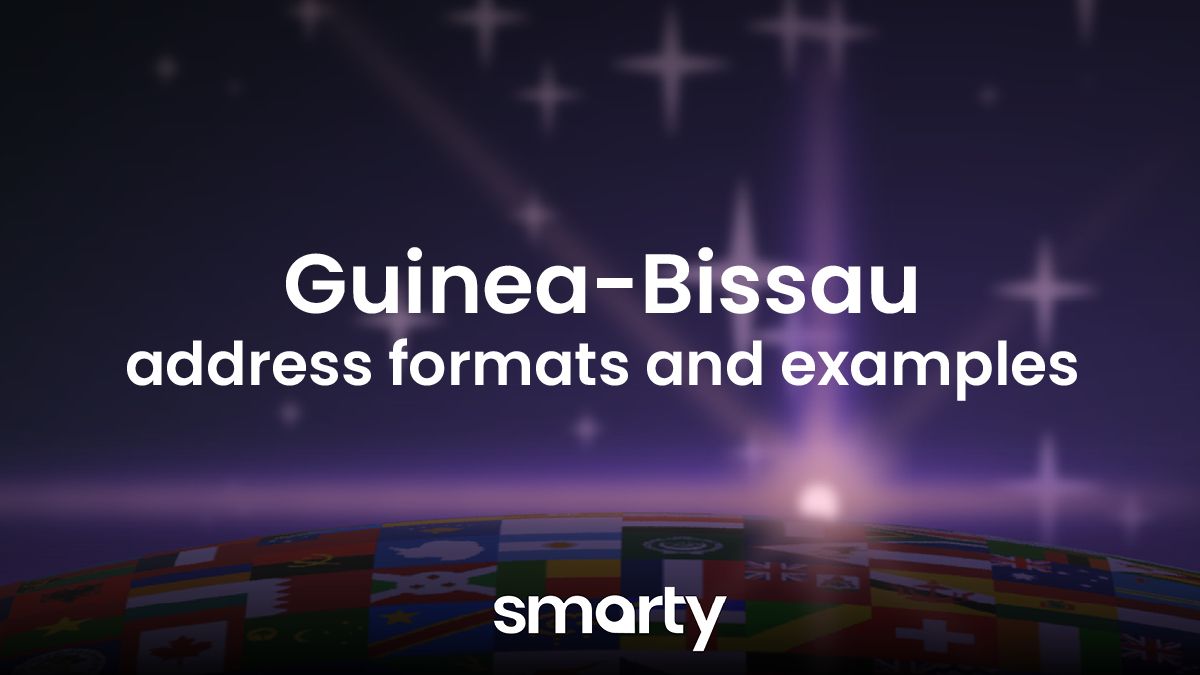 Guinea-Bissau address format & Bissau-Guinean mailing address examples