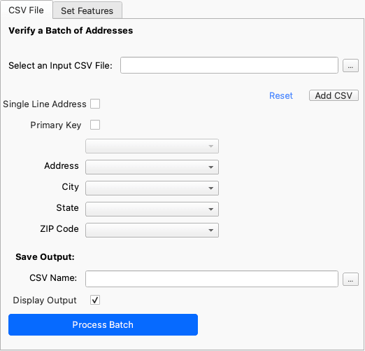 batch lookup table
