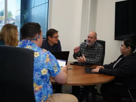 Smarty team members keeping the conversation going