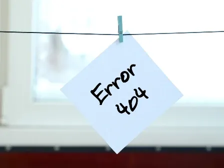 HTTP 404 error code