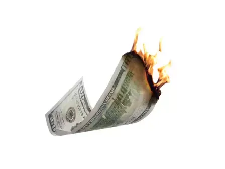 How do false positives cost you money - burning cash image
