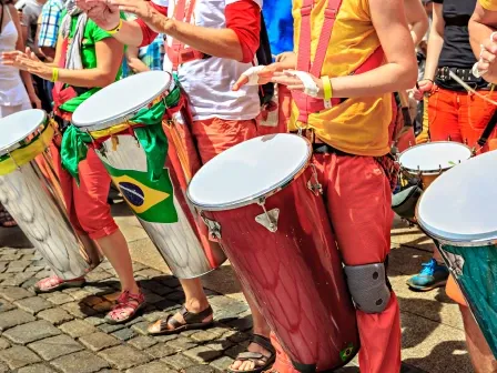 Festa Junina bass drums