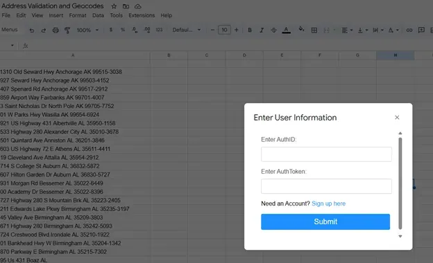 Add in AuthID and AuthToken