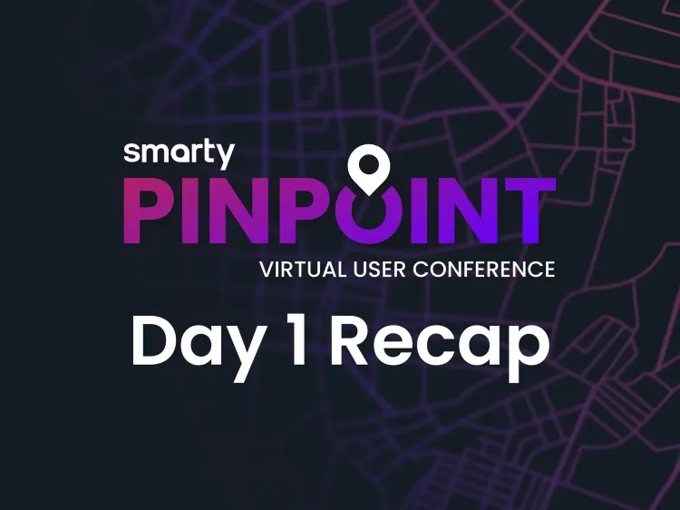 Title graphic - Pinpoint 2025: Day 1 recap