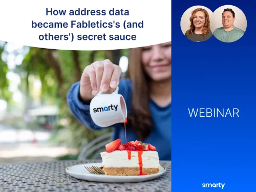 Title graphic - How address data became Fabletics's (and others') secret sauce