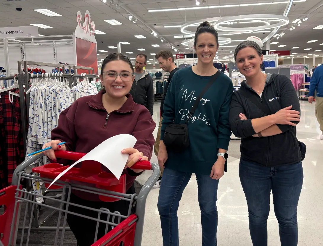 Image showing three Smartys shopping