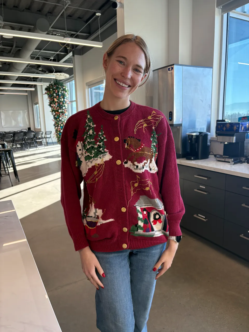 Image showing a Smarty wearing a festive sweater