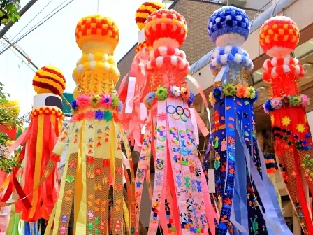 Decorative tanzaku