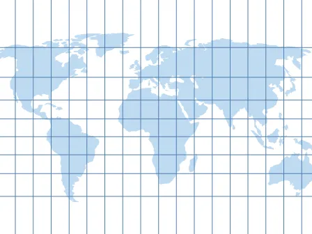 map of wgs84 geodetic system